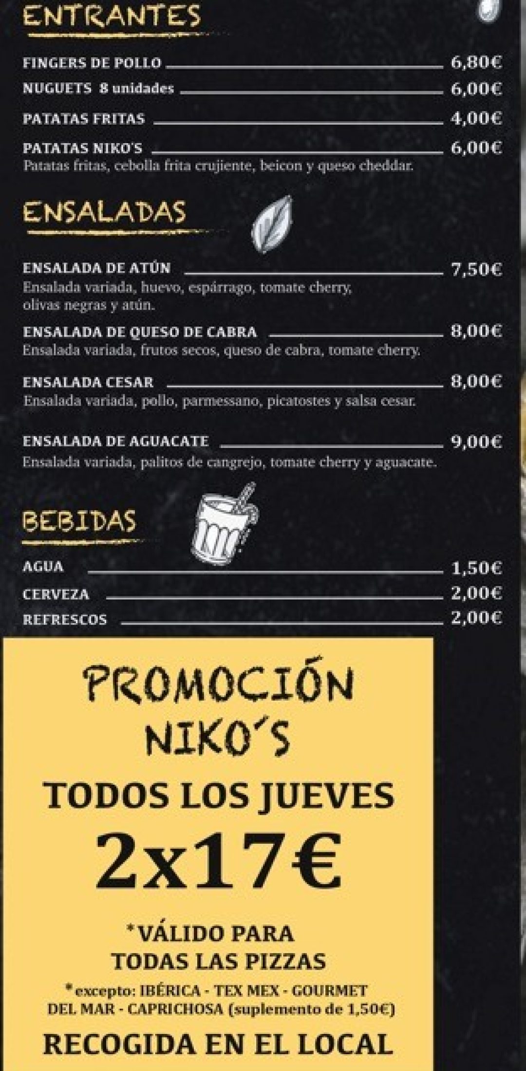 Precios nuevos nikos 2-1